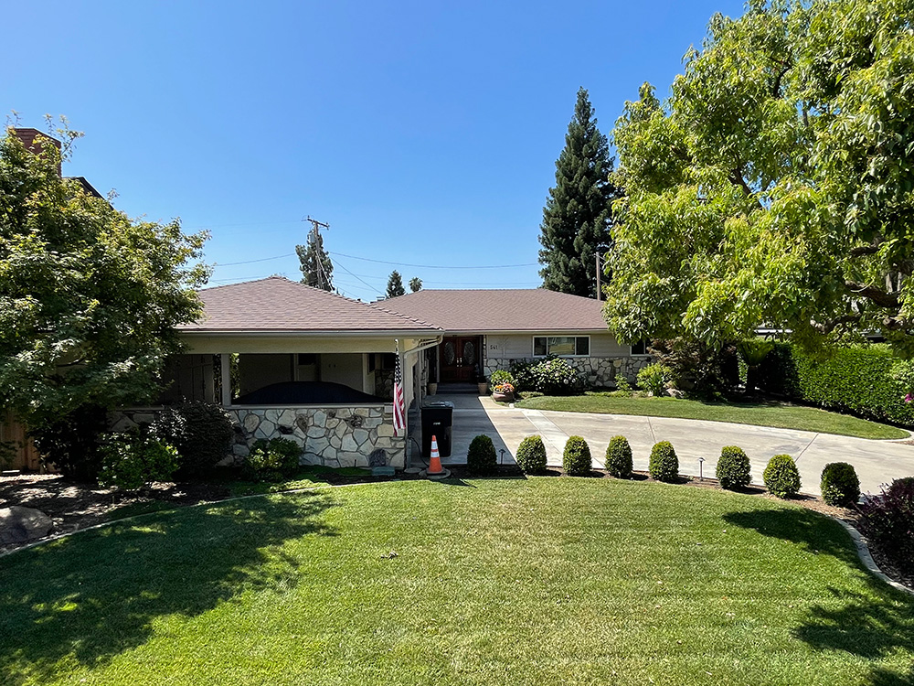 Composite shingle roofing, Visalia, CA